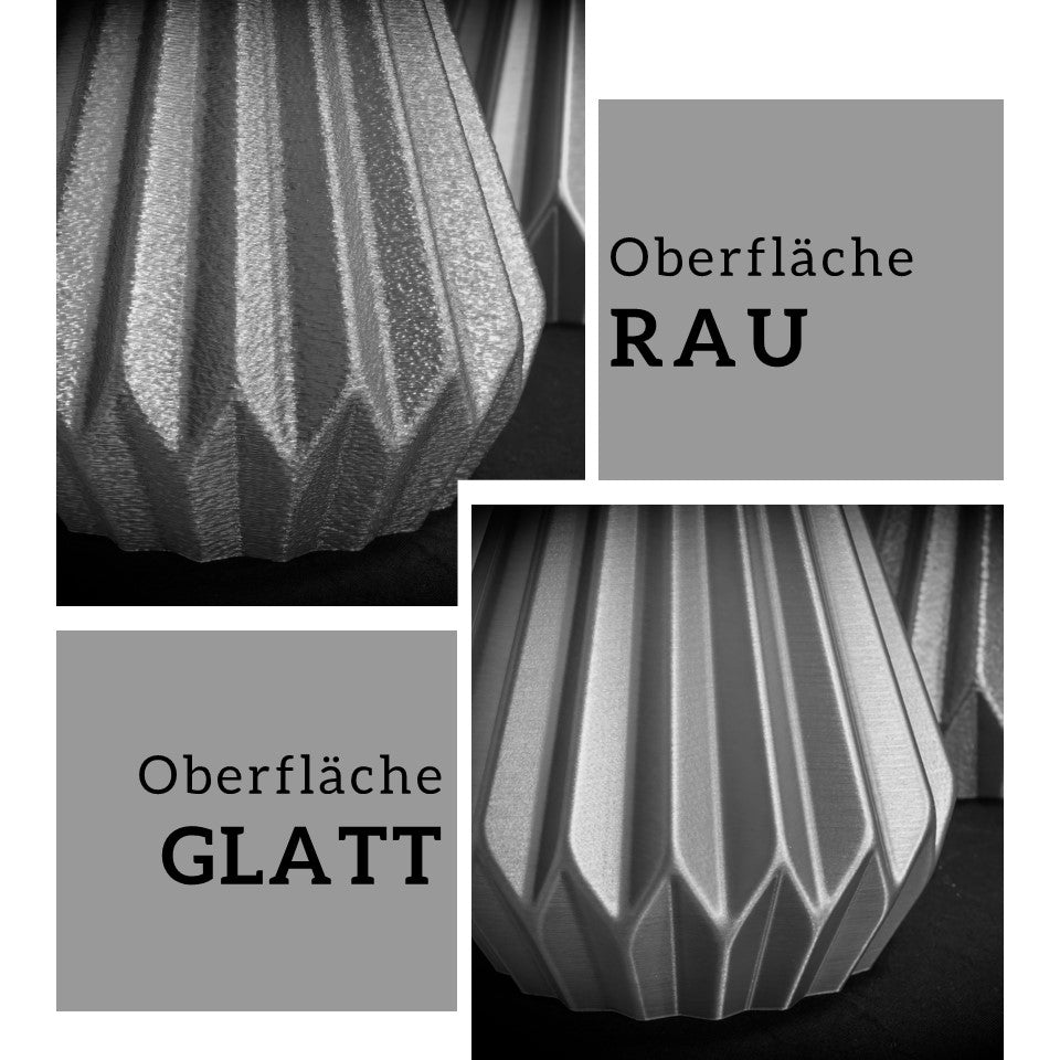 3D-gedruckte Origami Pendelleuchte – modernes Design & stimmungsvolles Licht | Pure-White